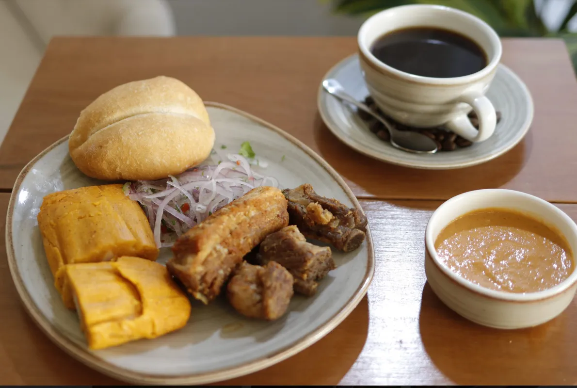 Desayuno tamal tabien