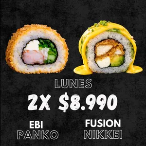 Lunes de Sushi - 2x 8.990