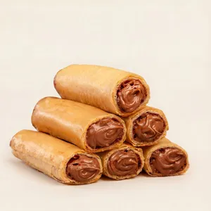 Barquillos crema avellana y cacao Suk 6 uds