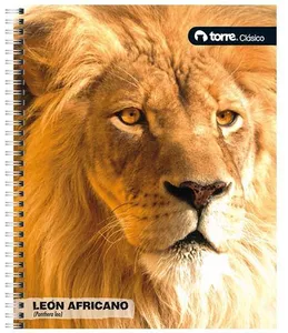 Cuaderno universitario fauna Torre