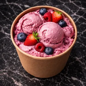 Sorbete Mix de Berries (Vegano)