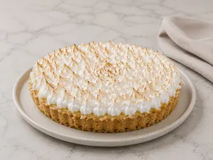 Pie de limón grande