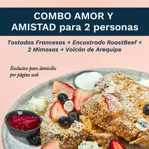 Menú Amor y Amistad