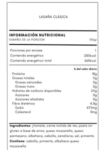 Lasaña clásica