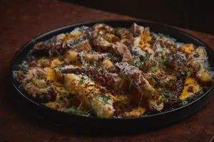 Pulpo a la huancaína