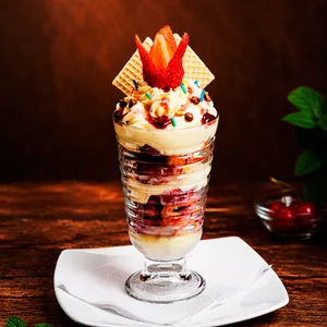 Frutillas con crema