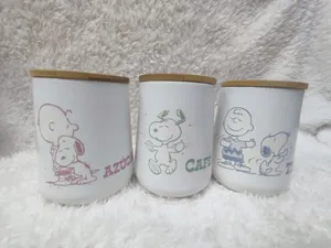 PACK X 3 CANISTERS SNOOPY