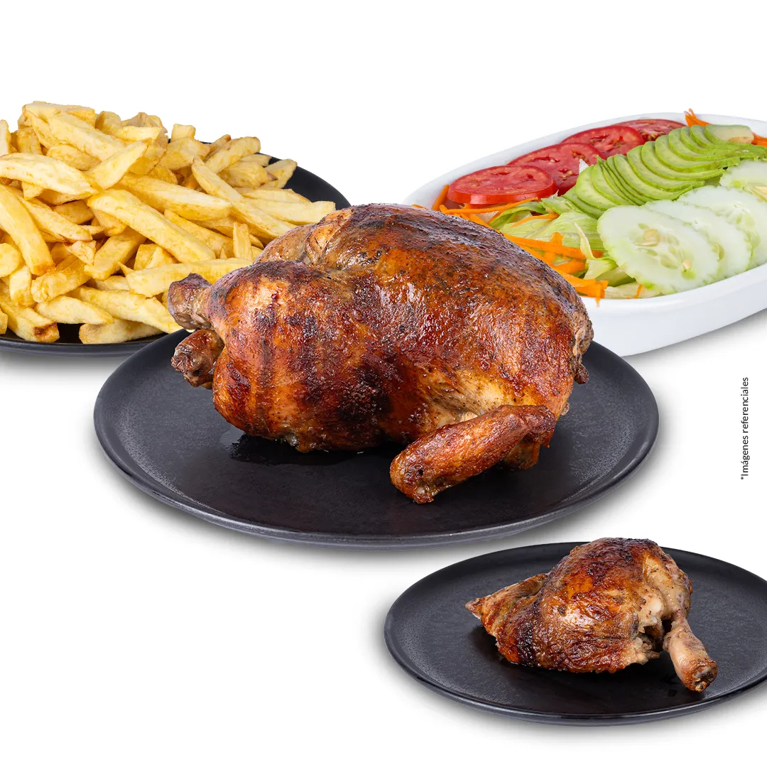 1 pollo + 1/4 de pollo (solo parte pierna) - Tinajas | Chicken & Grill ...