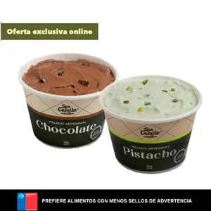 Helado Artesanal 2 x $4.500