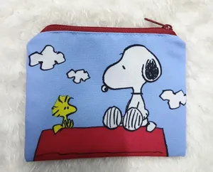 MONEDERO SNOOPY CASA ROJA