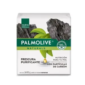 3 JABON PALMOLIVE FRESCURA PURIFICANTE CARBON X 110 GRS
