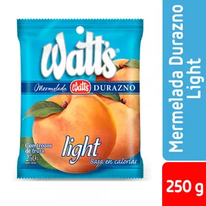 Mermelada durazno  light Watts, 250 gr