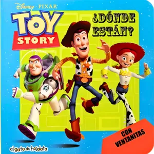 Toys Story ¿Dónde están? libro con ventanitas