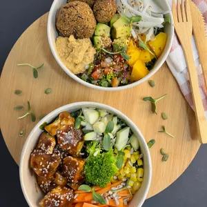 Combo Arma Tu Bowl Grande + Postre
