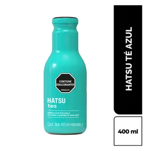 Bebida con te blanco hatsu granada y mora azul x 400 ml