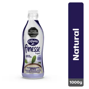 Yogurt finesse alpina natural x 1000 grs botella Yogurt finesse alpina natural x 1000 grs botella