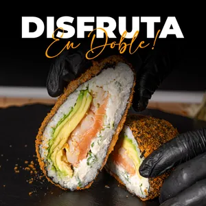 LUNES Y MARTES BLESS 2 Sushi Burger a elección.