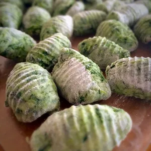 Ñoquis espinaca