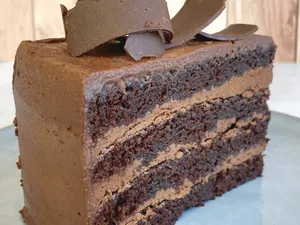 Trozo Torta Devil's Food