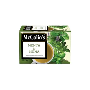 Infusion Mc Colins Menta Muña X 25 Und