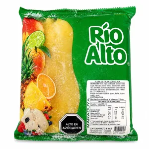 Pulpa de Maracuyá Rio Alto con Azucar 1 Kilo