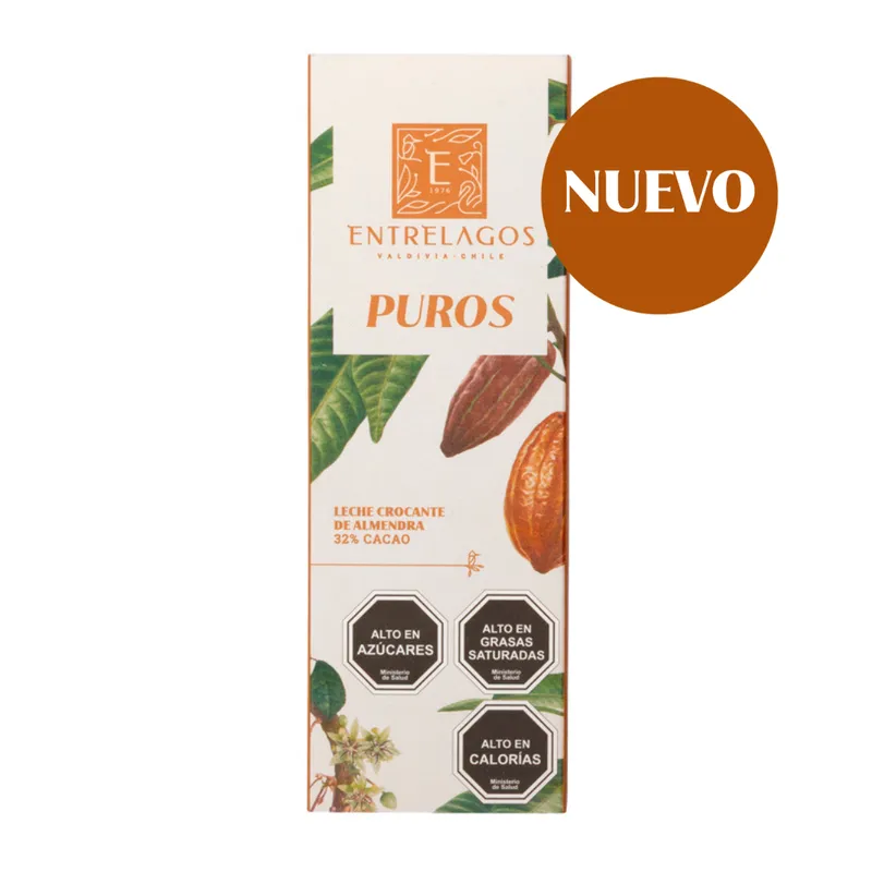 527 - Puros Chocolate Leche Croncante Almendra 83 gr. 527 - Puros Chocolate Leche Croncante Almendra 83 gr.