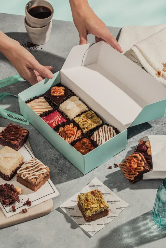 Arma tu box 8 brownies
