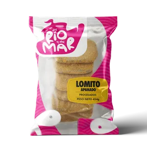 Lomo de tilapia del rio y del mar apanado x 454 grs