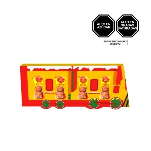 Chocolate Bon O Bon Tren Ositos X 30 Gr