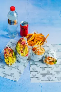 Combo 2X WRAP CHICKEN CRISPY FULL