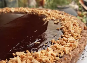 Tartaleta Snickers Cajú