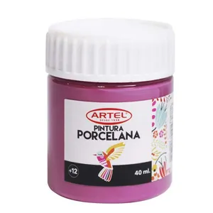 Fco 40ml Pintura Porcelana Fucsia Pro