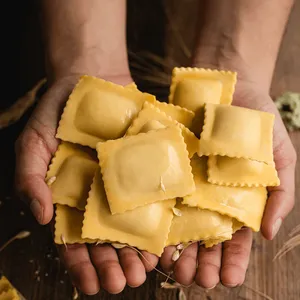 Ravioli de Jamón y Tocineta