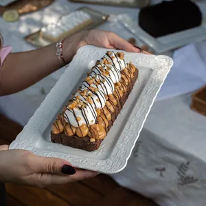 Barra de Brownie Manjar Merengue