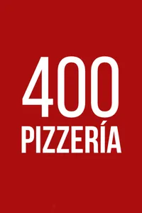 Logo de 400 Pizzería