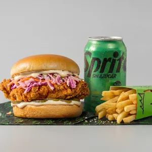 Combo Chicken Burger