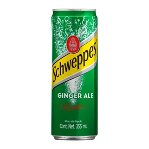 Schweppes Refresco Ginger Ale Lata 355 ml