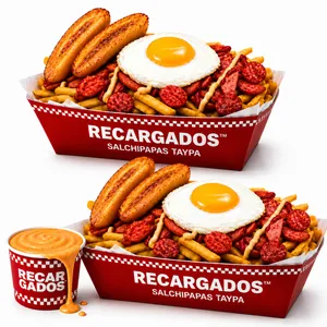 2 Salchipapas A lo Pobre Pack