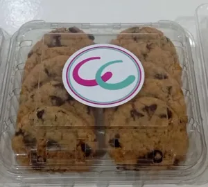 Caja de 10 cookies clasicas chicas