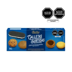 Galleta Costa Surtida Caja Azul x 235 g