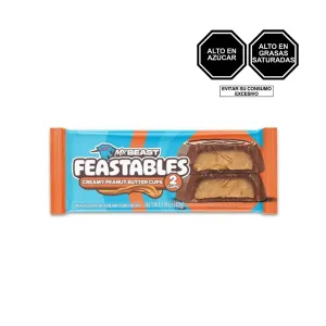 Chocolate Mr Beast Feastables Peanut Butters Cups 40 gr