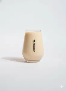 Vaso bebida de avena