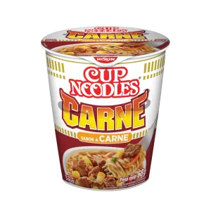 Fideos Nissin Sabor Carne Vaso x 68 Gr