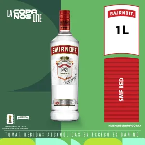Vodka Smirnoff Red 1Lt