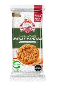 GALLETON AVENA MANZANA