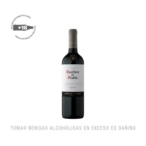 Vino Casillero Del Diablo Reserva Malbec x 750 ml