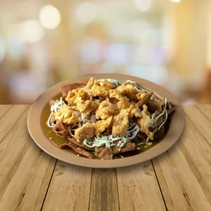 Chilaquiles con huevo