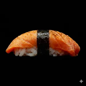 Nigiri Salmón Tataki