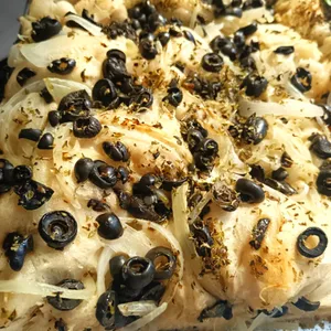 Focaccia Aceitunas