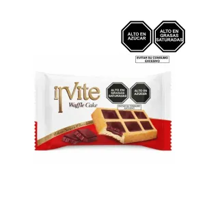 Waffle Cake Invite Relleno Sabor a Chocolate x 45 g